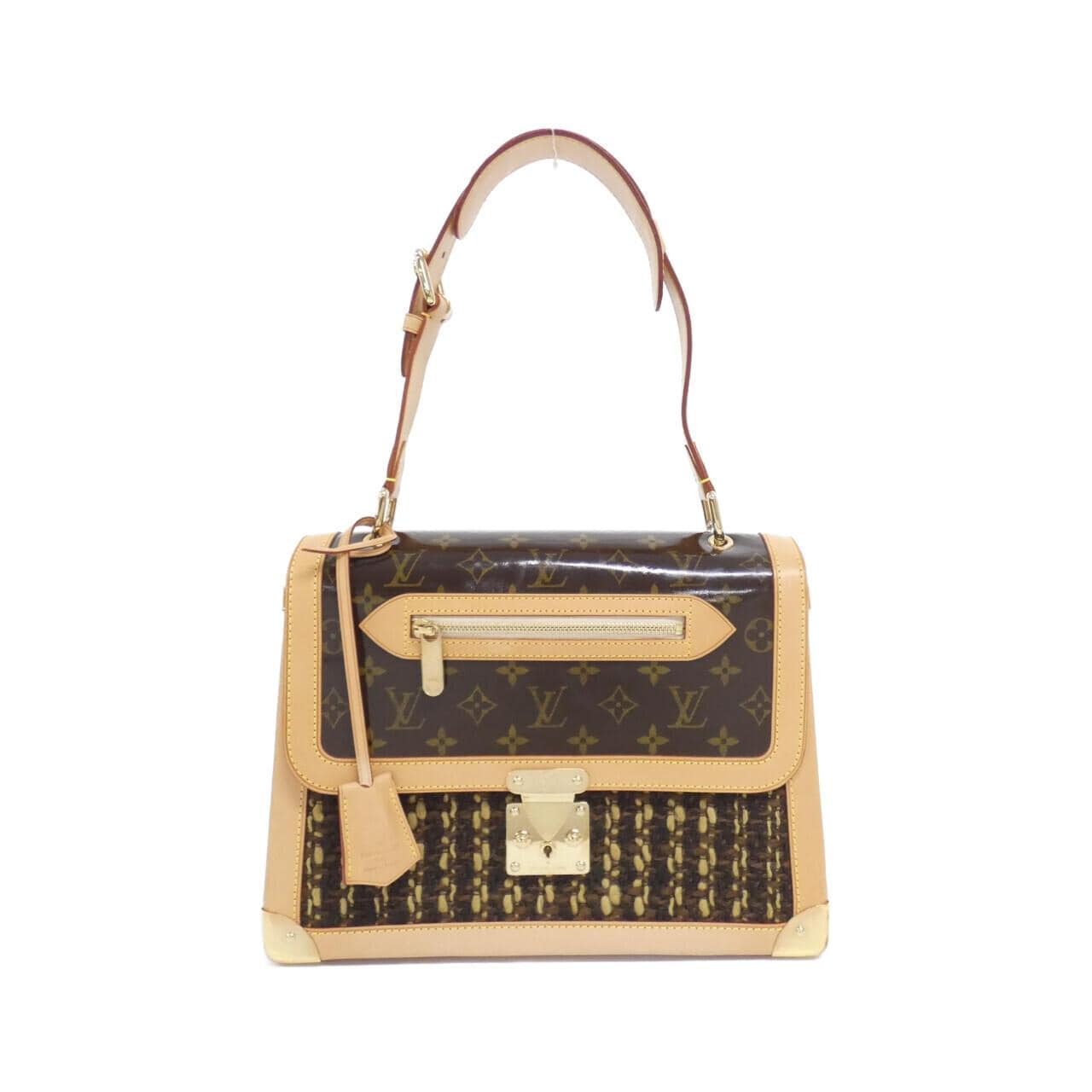 [vintage] LOUIS VUITTON Monogram Tweed Tweedy Zip M92821 Bag