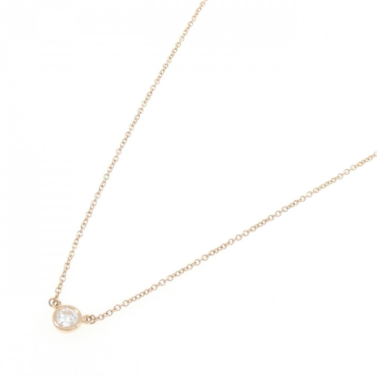 ティファニー バイザヤード ネックレス 0.19CT E IF 3EXT