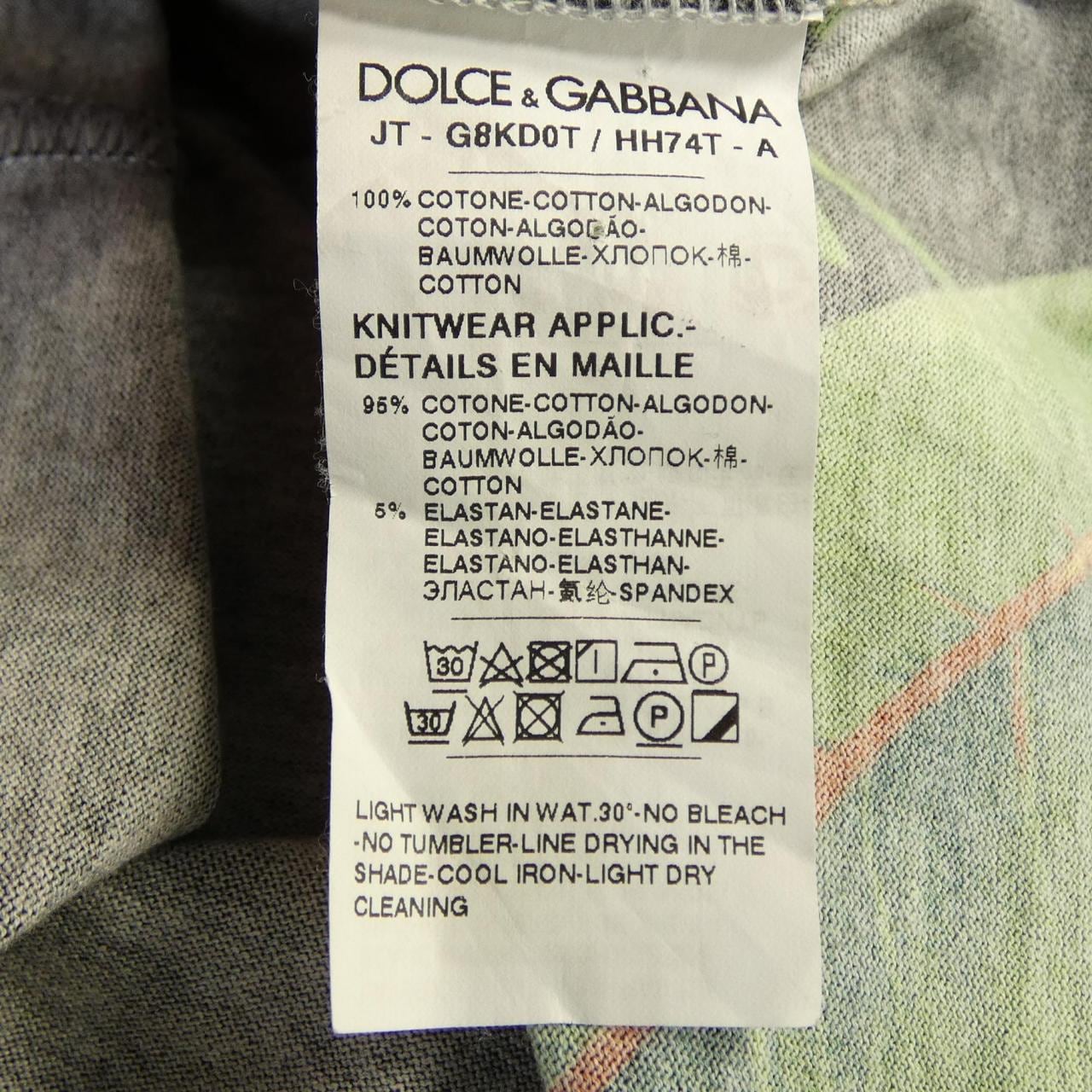 ドルチェアンドガッバーナ DOLCE&GABBANA G8KD0T/HH74T Tシャツ