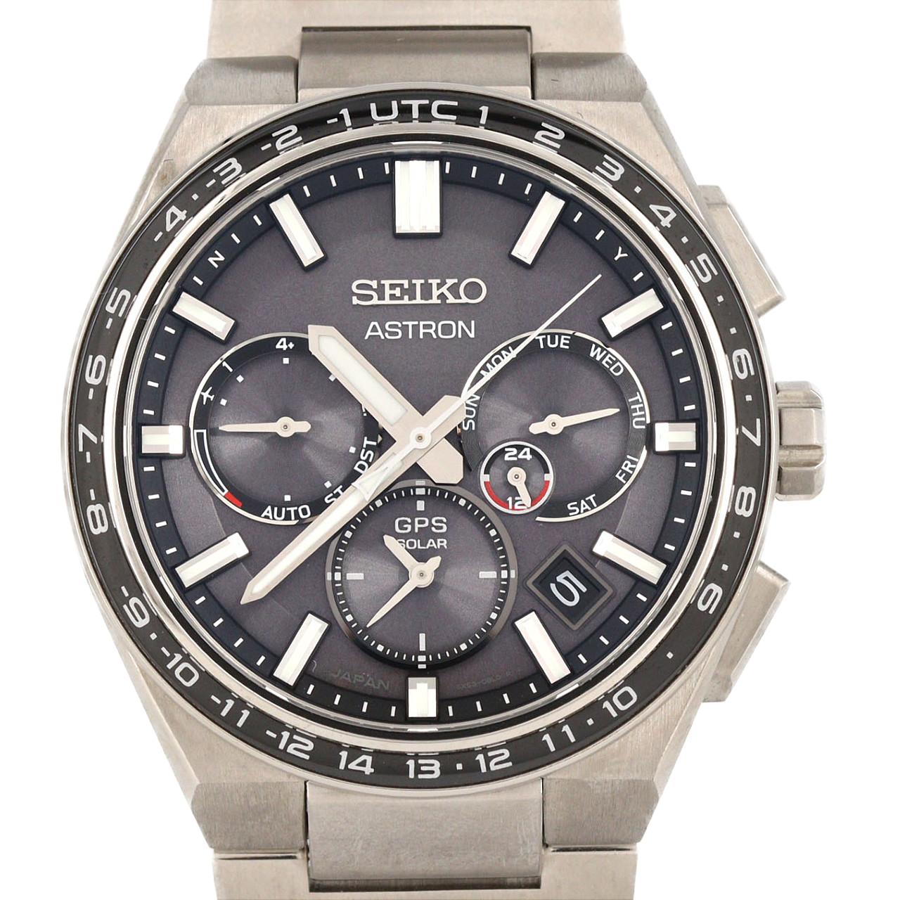SEIKO Astron GPS Radio-Controlled Watch 5X53-0BR0/SBXC111 TI Solar Quartz