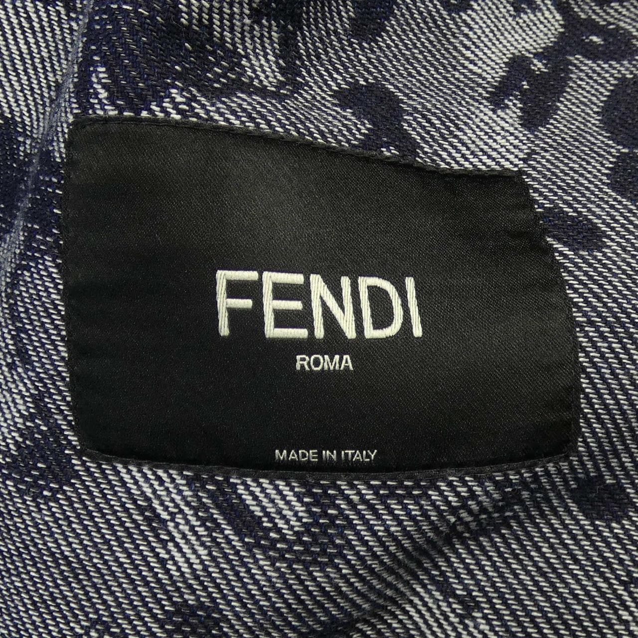 フェンディ FENDI FW0428 AW18 デニムジャケット