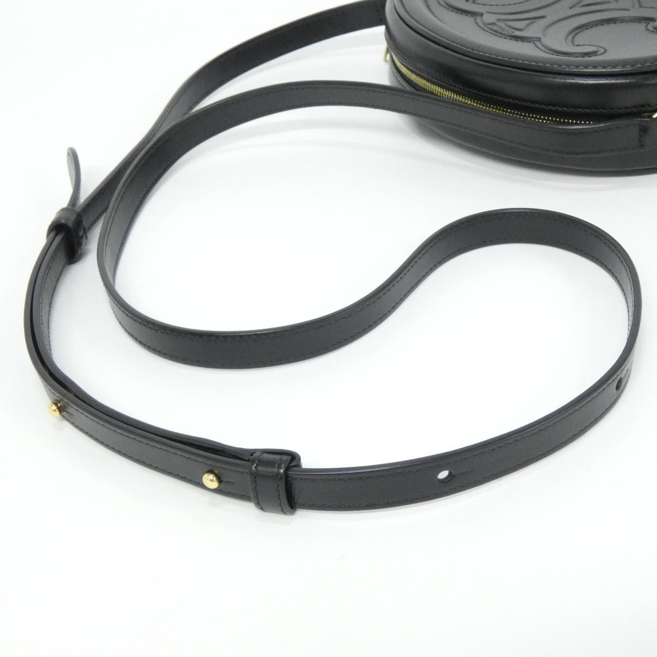 セリーヌ クロス ボディ オーバル パース 10I703DPQ ショルダーバッグ