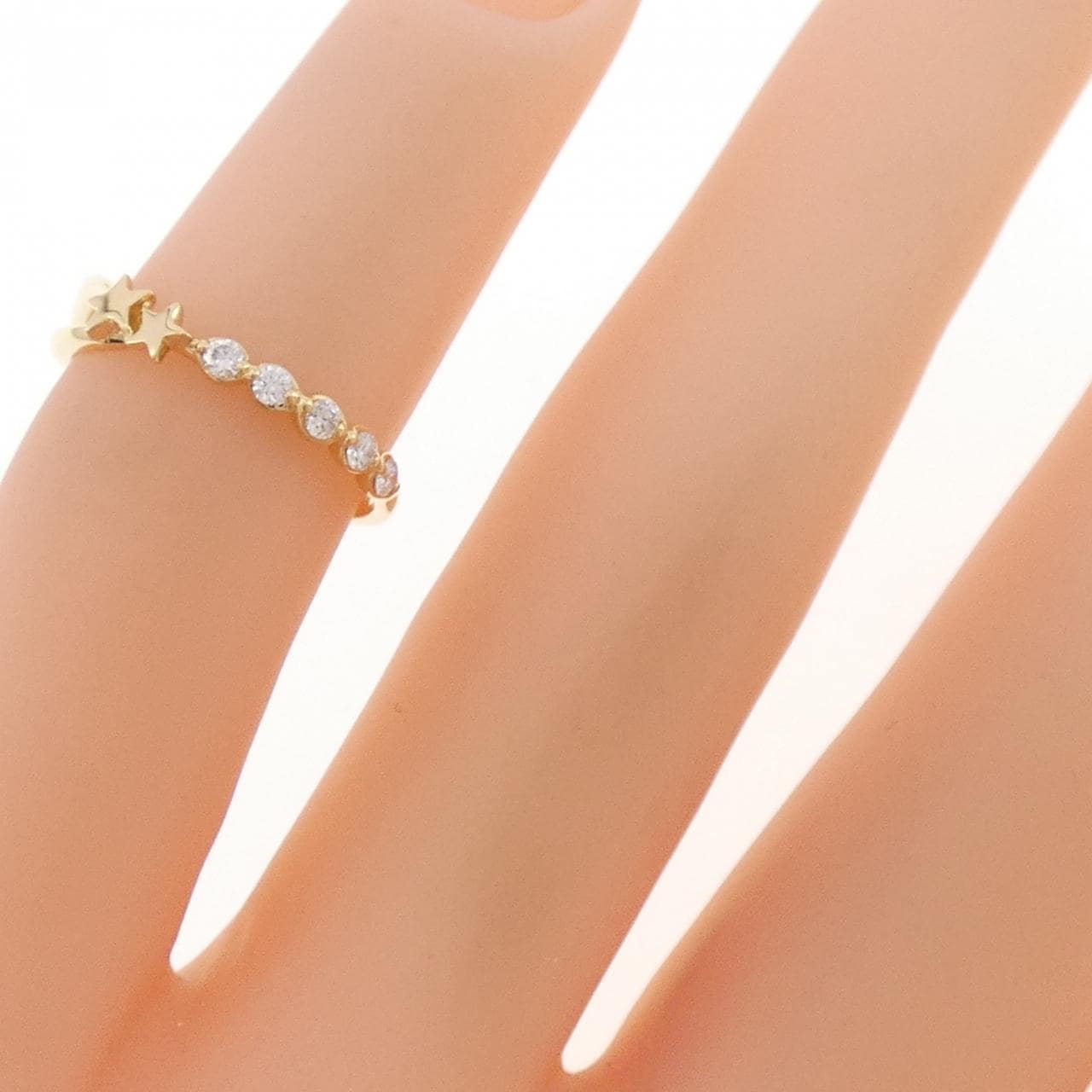 スタージュエリー ダイヤモンド ピンキーリング 0.06CT