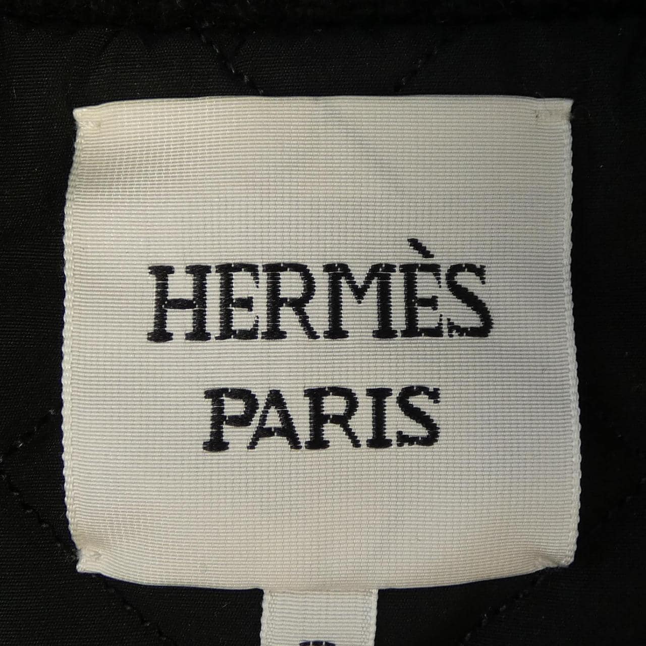 エルメス HERMES バーシティ スリーブジャケット 3H1210D2 レザーベスト