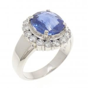 PT900 サファイヤ リング 3.56CT