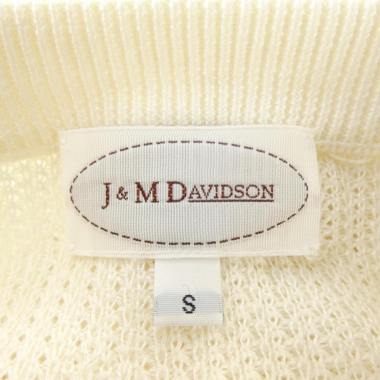 ジェイアンドエムデヴィッドソン J&M DAVIDSON カーディガン