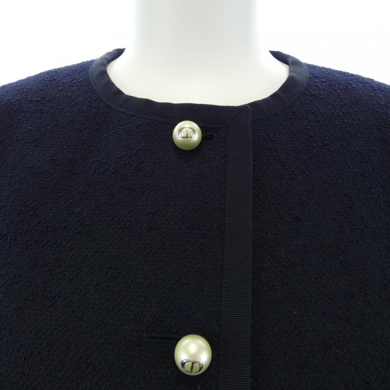 クリスチャンディオール CHRISTIAN DIOR 421V58A1761 ノーカラージャケット