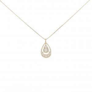 K18YG ダイヤモンド ネックレス 0.12CT