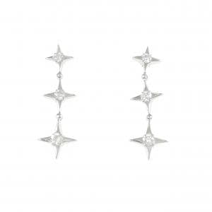 PT900 ダイヤモンド ピアス 0.44CT