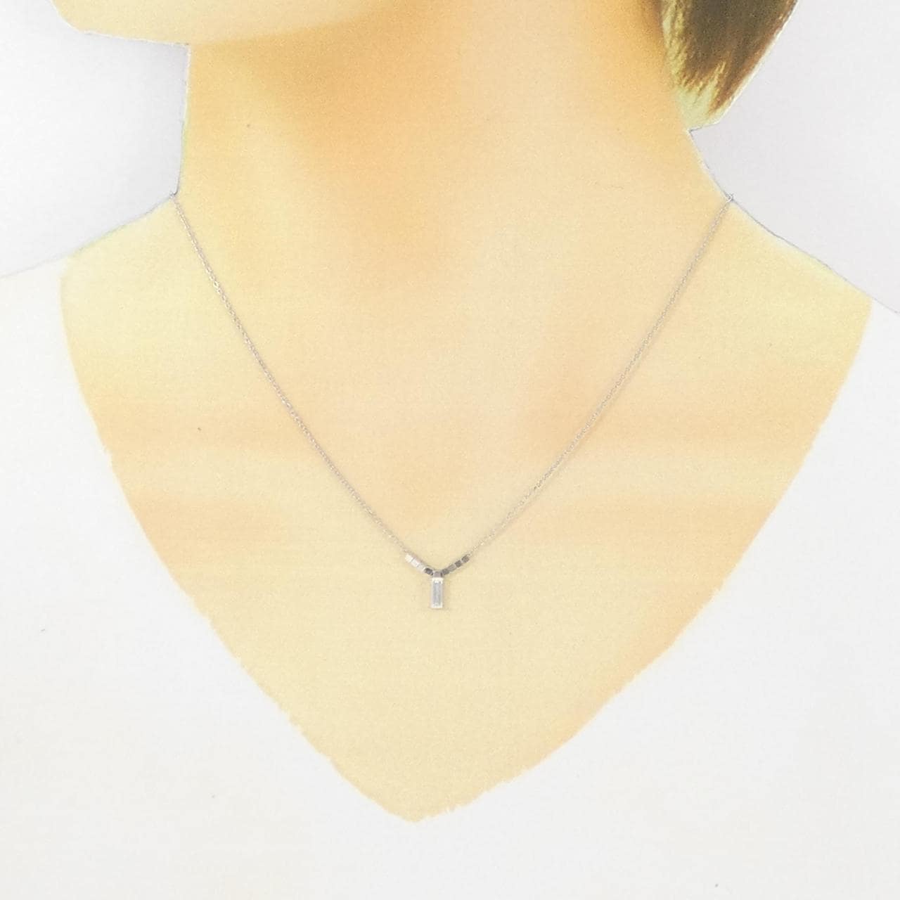 PT ダイヤモンド ネックレス 0.22CT