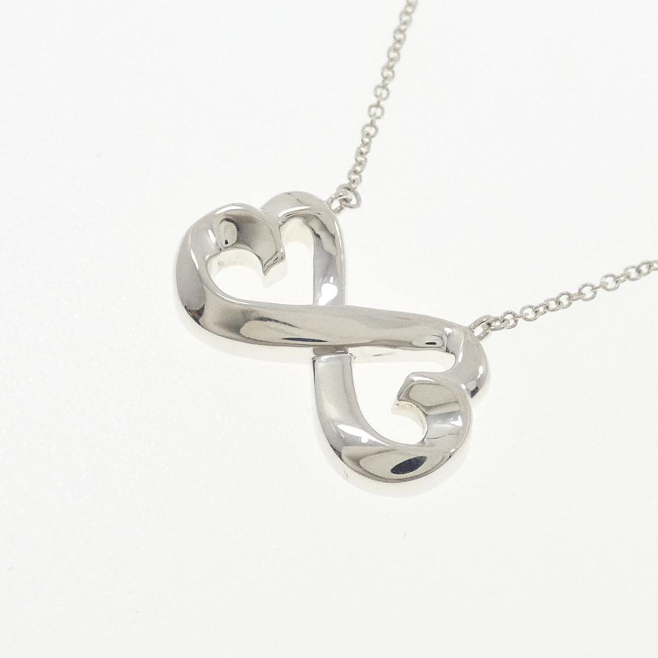 ティファニー ダブルラビングハート ネックレス
