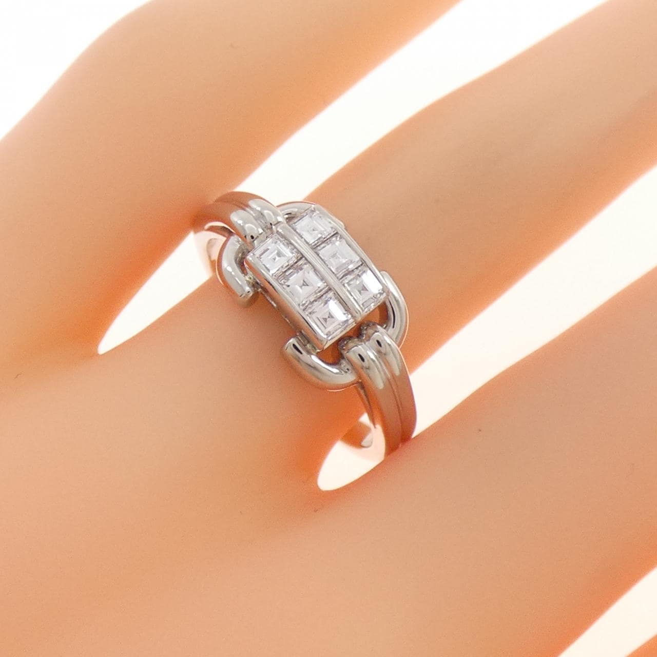 PT900 ダイヤモンド リング 0.49CT