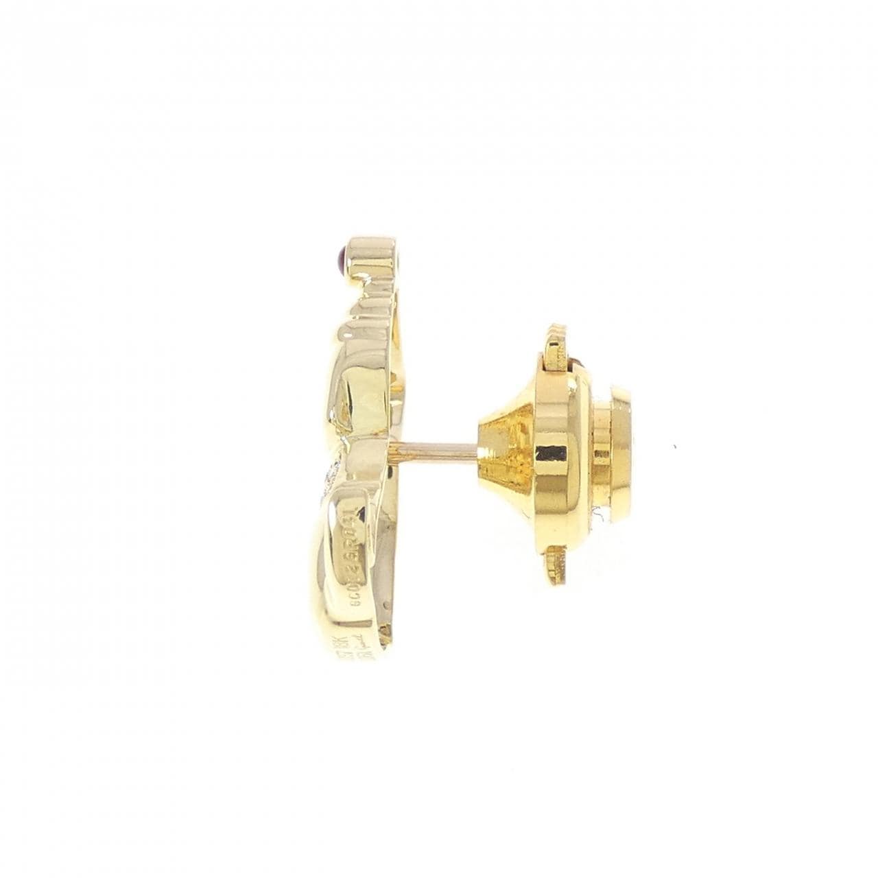 ギメル ルビー ブローチ 0.037CT