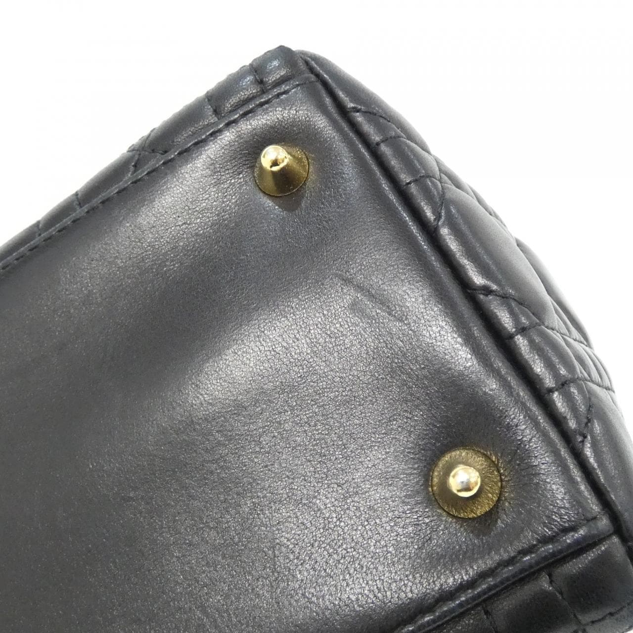 【ヴィンテージ】クリスチャンディオール レディ ディオール ミディアム CAL44550 バッグ