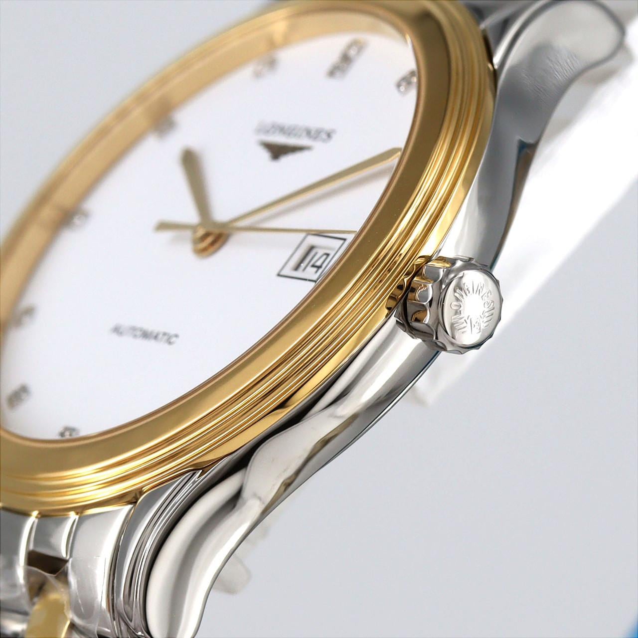 【新品】ロンジン フラッグシップ コンビ 13P L4.984.3.27.7 SSxGP 自動巻