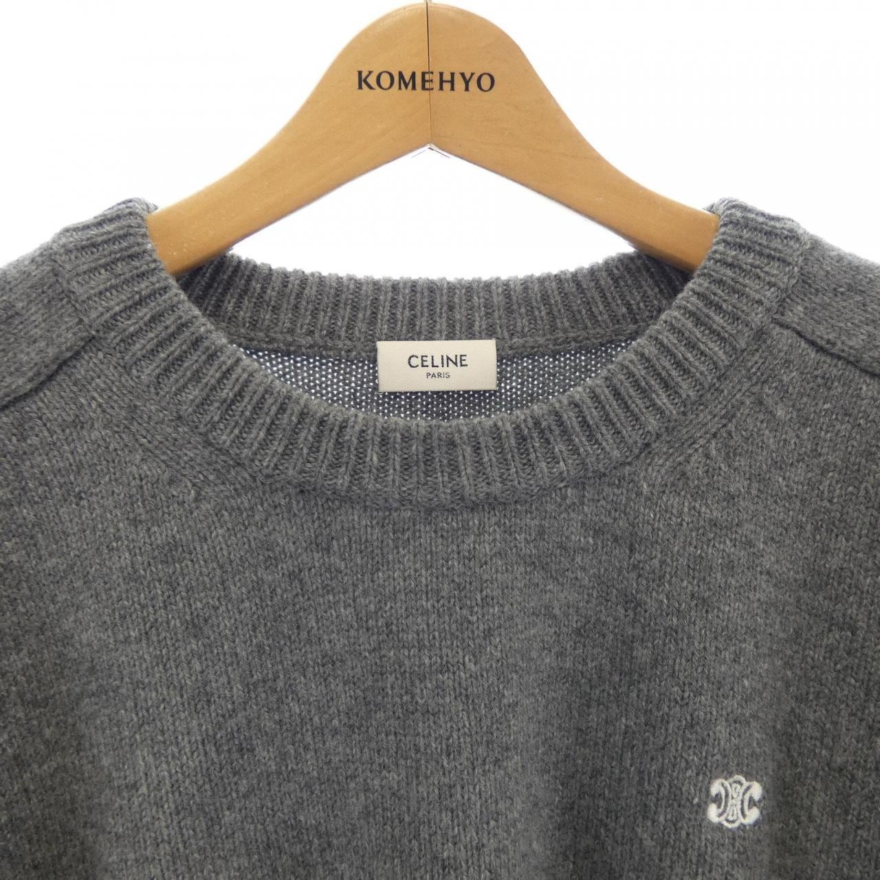 セリーヌ CELINE トリオンフ TRIOMPHE　クルーネックセーター 2AC85048T ニット