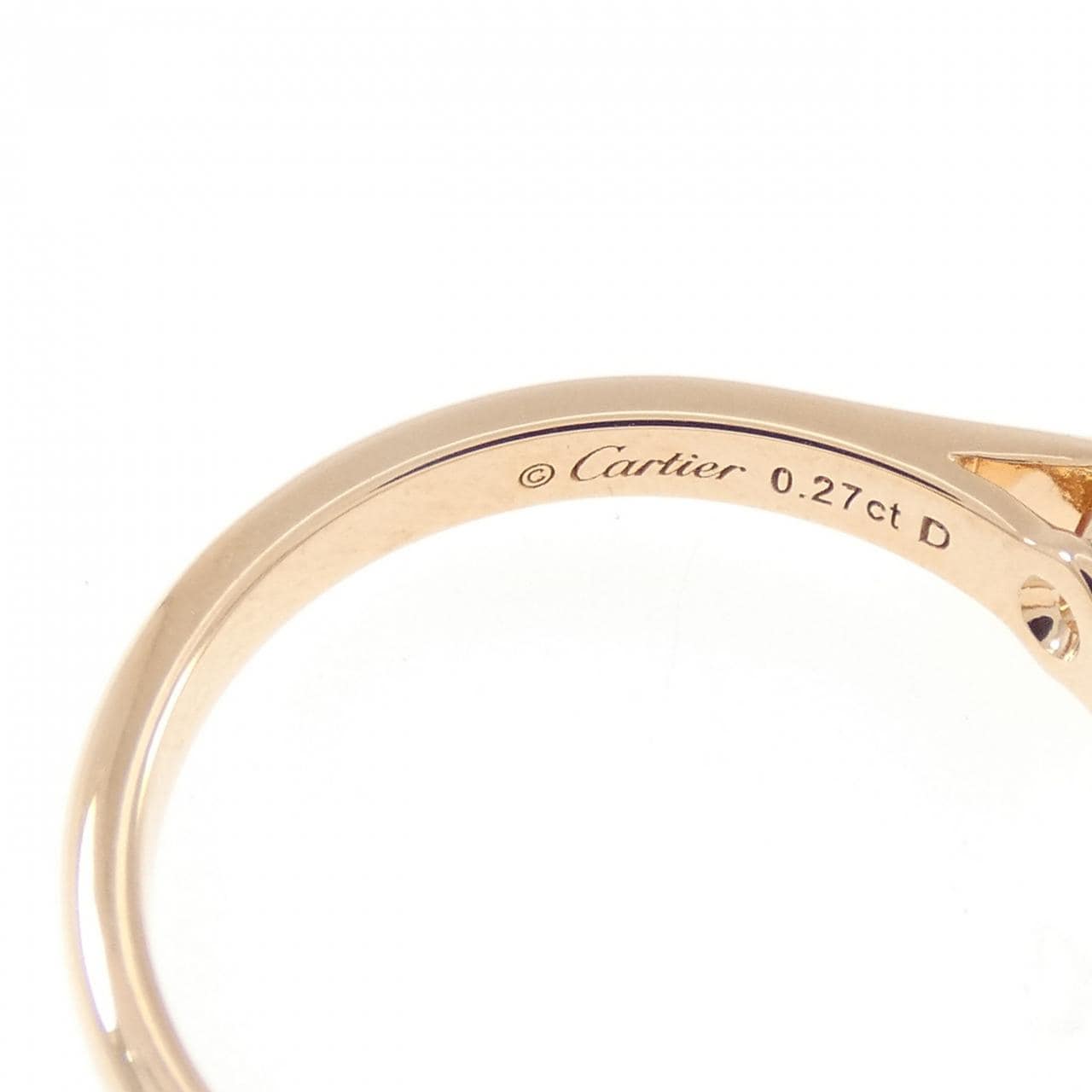 カルティエ MKコーフィル リング 0.27CT