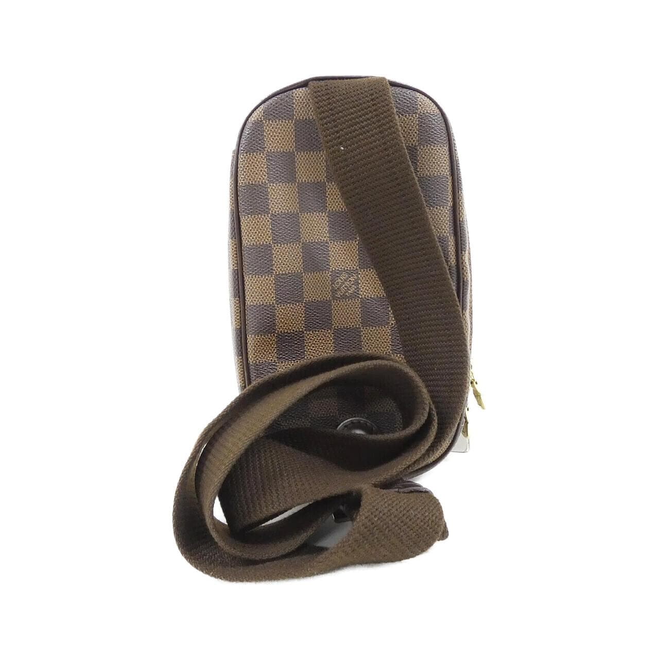 ルイヴィトン ダミエ ポシェット ガンジュ N48048 ショルダーバッグ