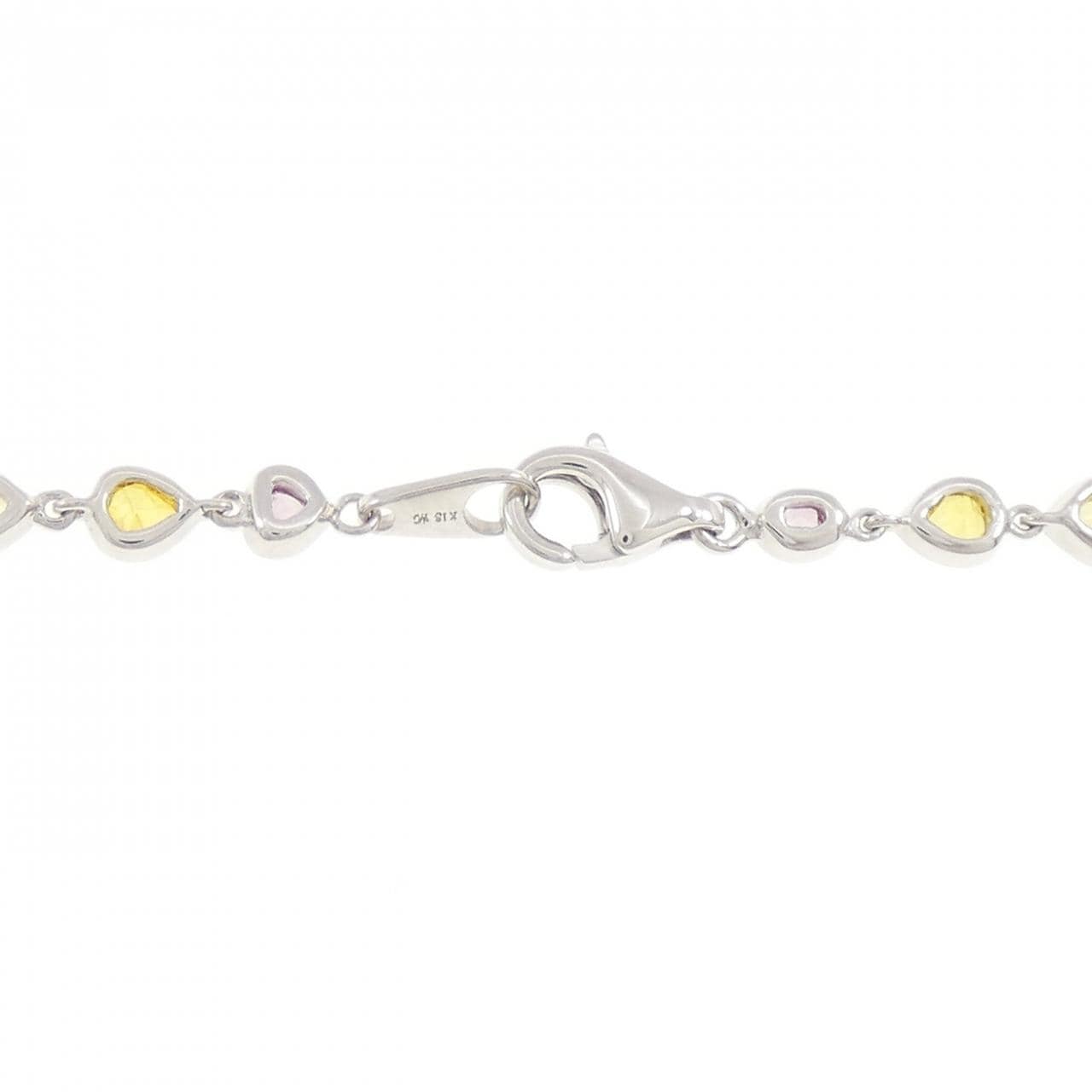 K18WG ダイヤモンド ネックレス 20.38CT
