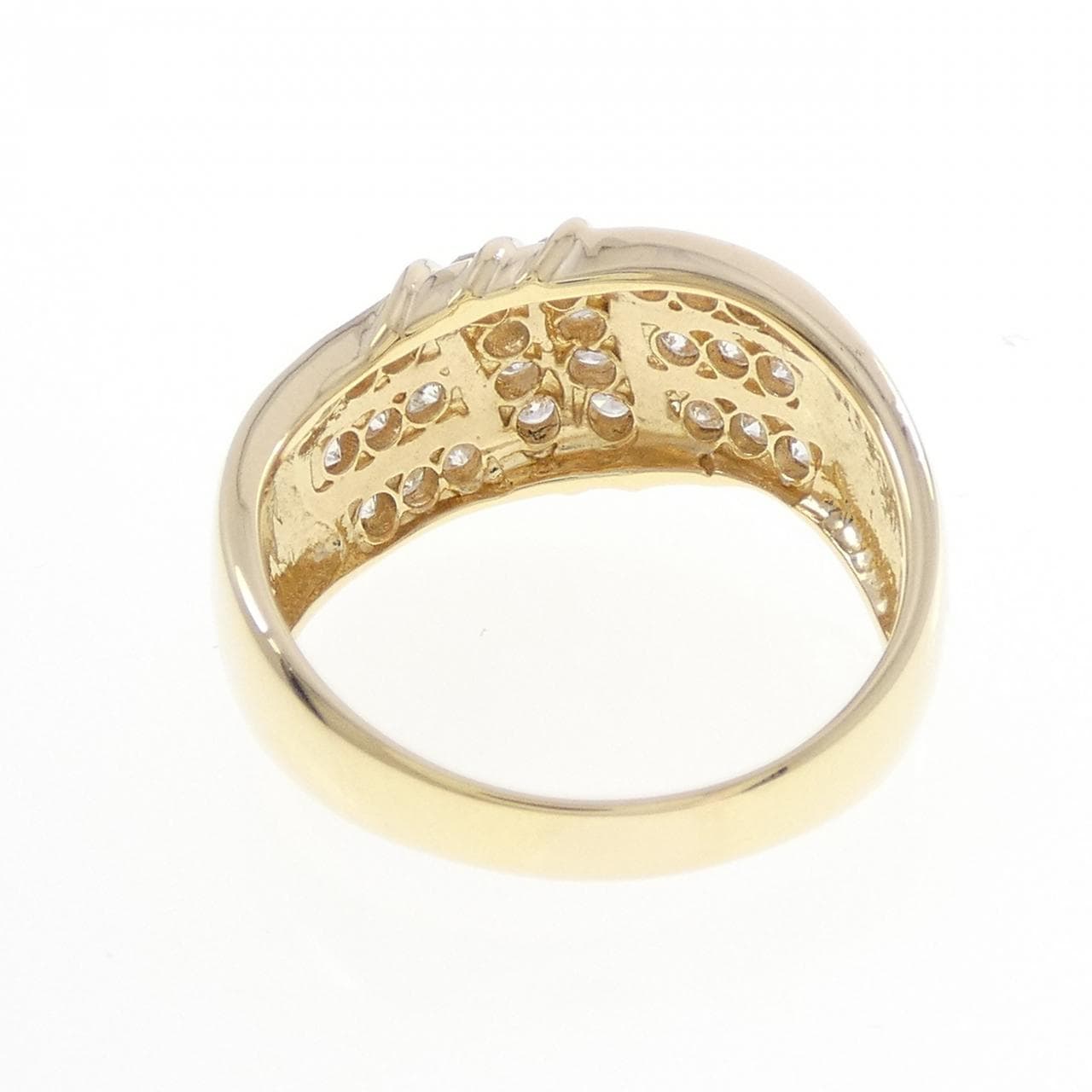 K18YG ダイヤモンド リング 0.83CT