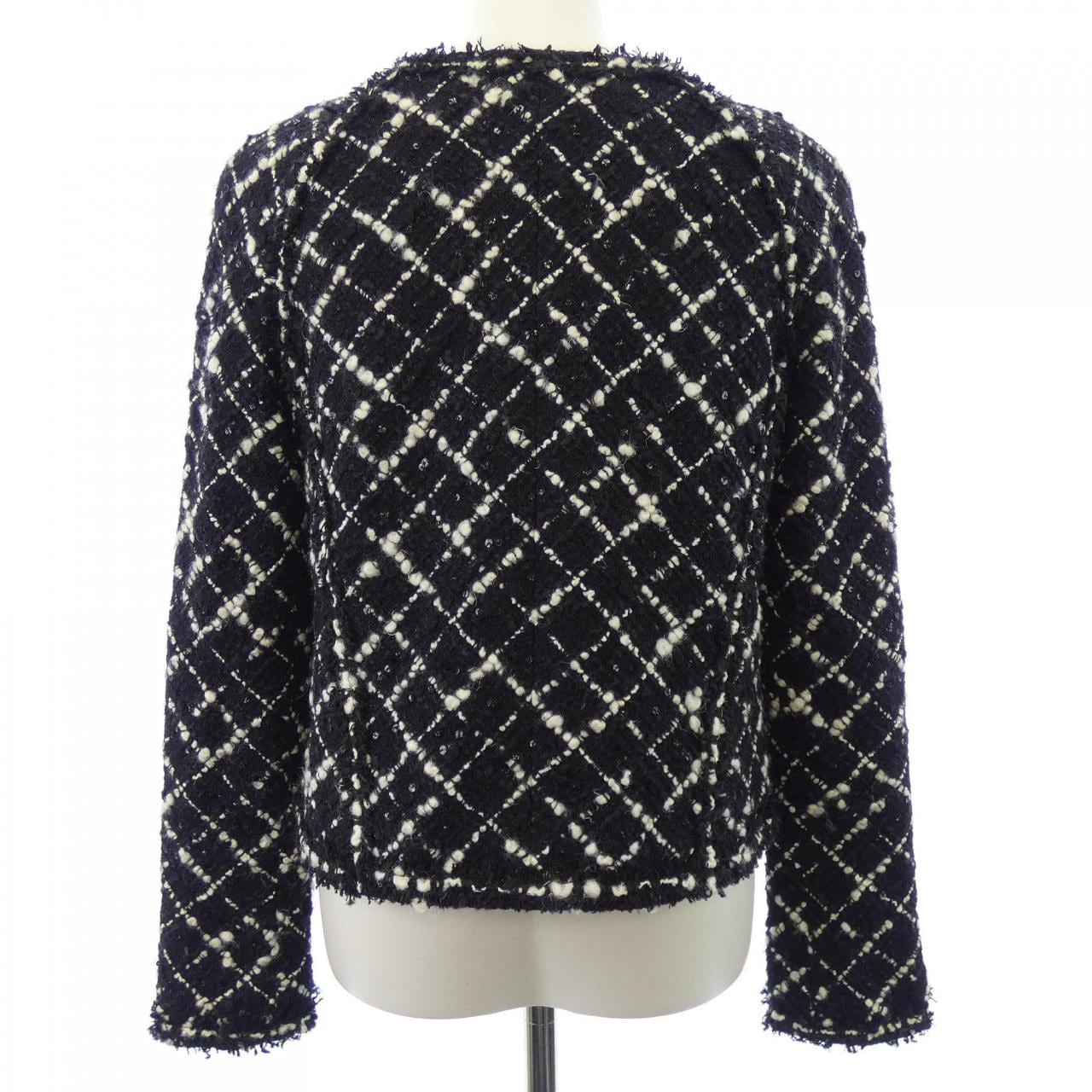 【ヴィンテージ】シャネル CHANEL P20560V11940 03C ノーカラージャケット