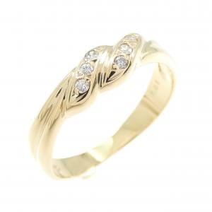 K18YG ダイヤモンド リング 0.05CT