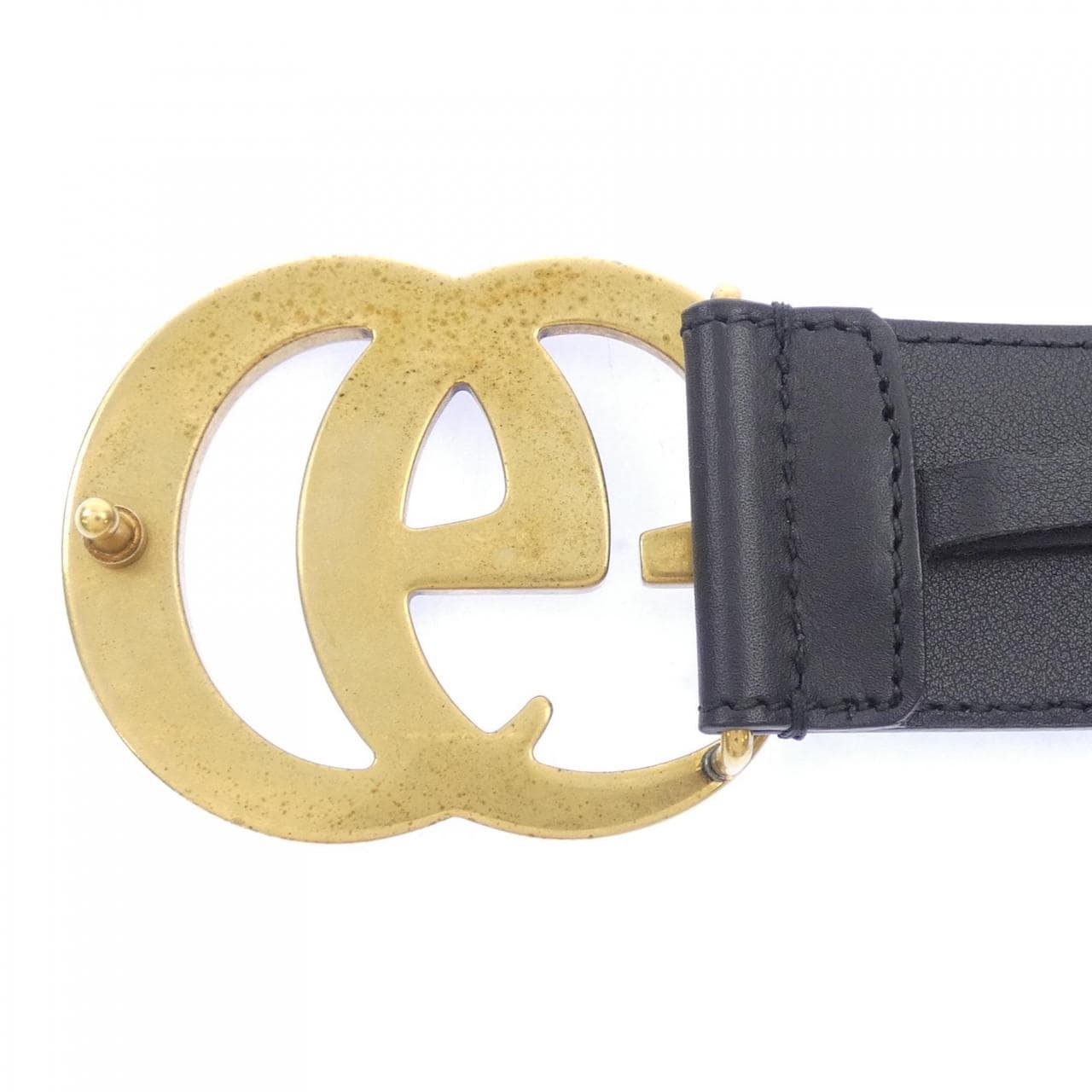 コメ兵｜グッチ GUCCI ダブルGワイドベルトGGマーモント 400593 AP00T