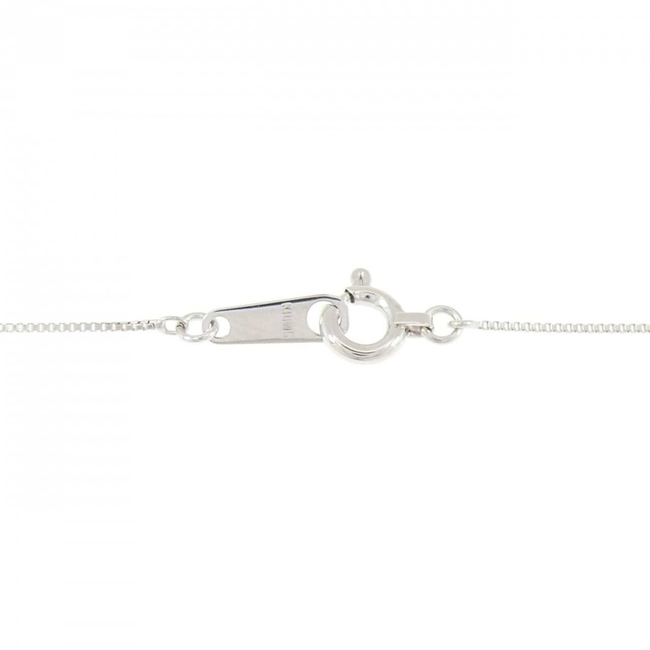 K10WG ダイヤモンド ネックレス 0.10CT