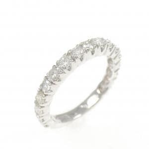 K14WG ダイヤモンド ピンキー リング 0.50CT