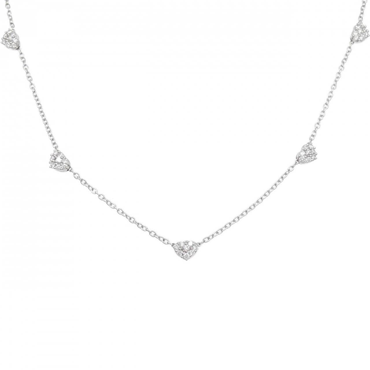 PT Heart Diamond Necklace 0.40CT