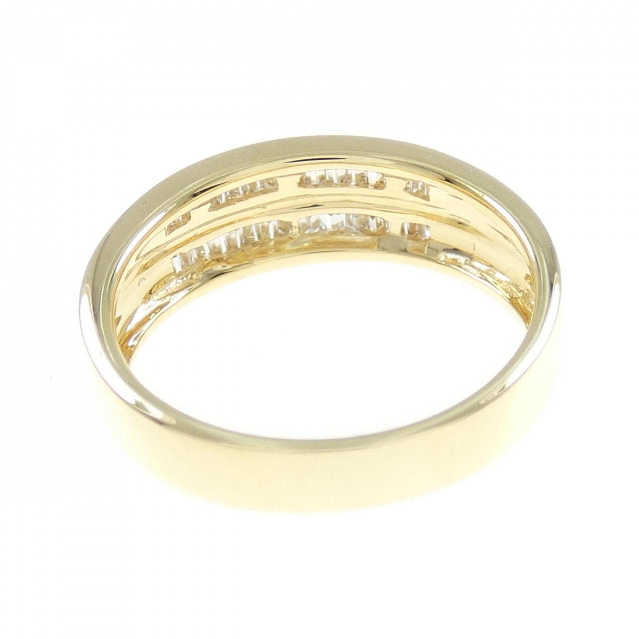 K18YG ダイヤモンド リング 0.24CT