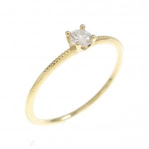 K18YG ダイヤモンド リング 0.10CT