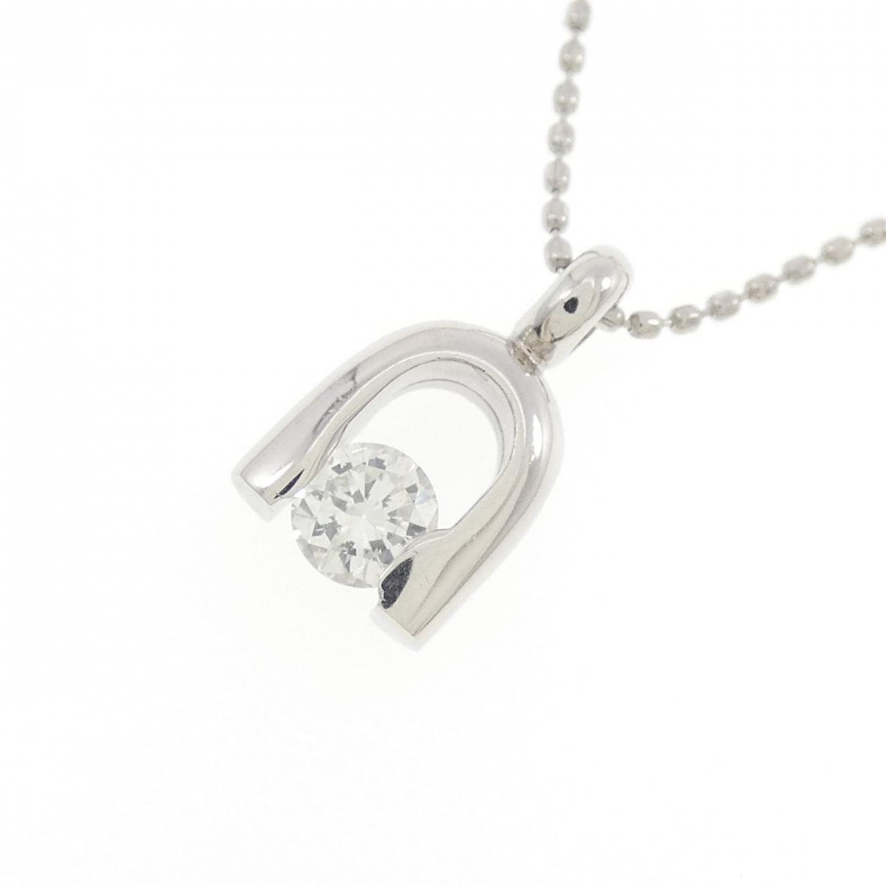 PT900/PT850 ダイヤモンド ネックレス 0.20CT