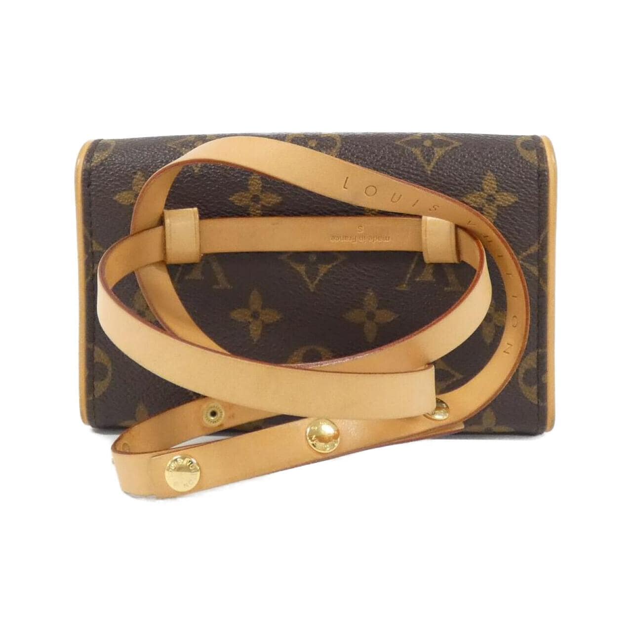 LOUIS VUITTON Monogram Pochette Florentine S M51855+M67304 腰包