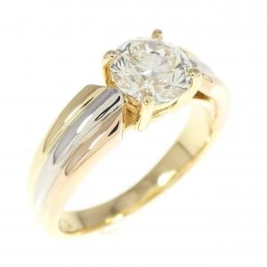 750YG/750PG/PT900 ダイヤモンド リング 1.029CT J SI2 Good