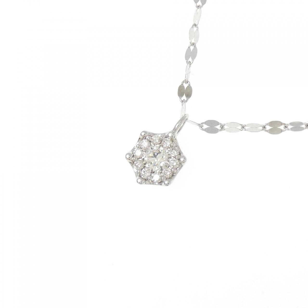 PT900/PT850 ダイヤモンド ネックレス 0.31CT