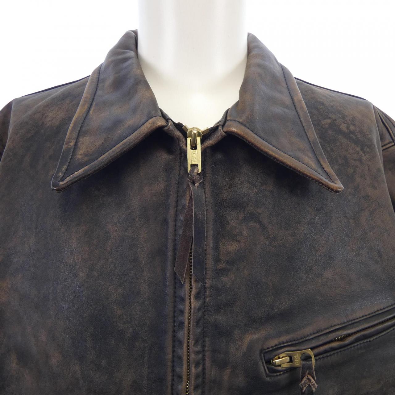 ダブルアールエル RRL レザージャケット