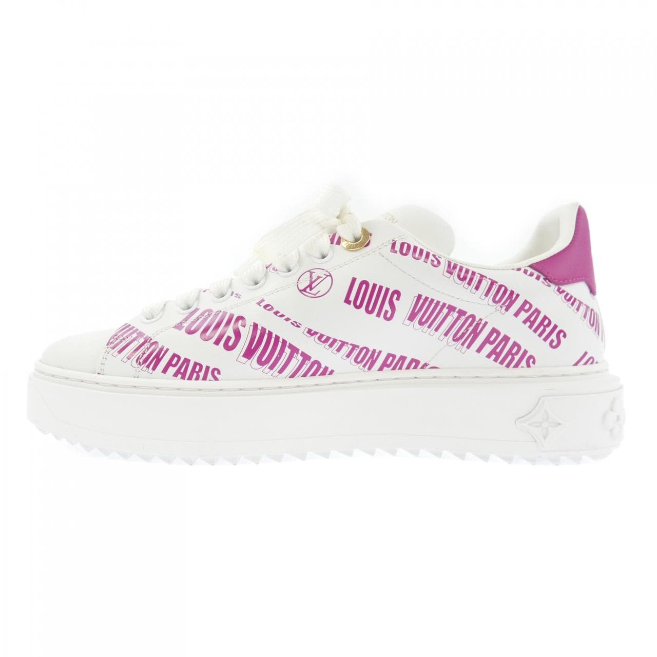 ルイヴィトン LOUIS VUITTON グラフィカル シグネチャープリント タイムアウト･ライン スニーカー