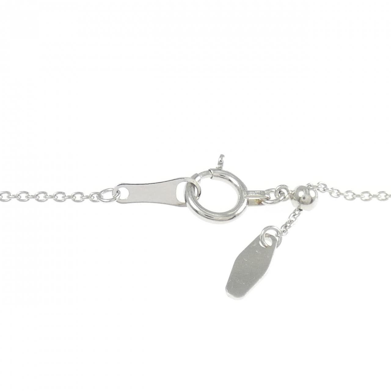 PT900/PT850 ダイヤモンド ネックレス 1.009CT G I1 ペアシェイプ