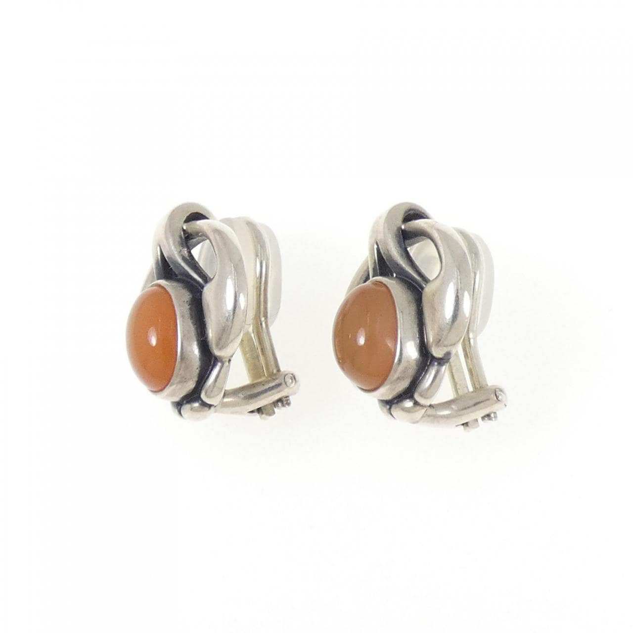 ジョージ ジェンセン ムーンストーン イヤリング