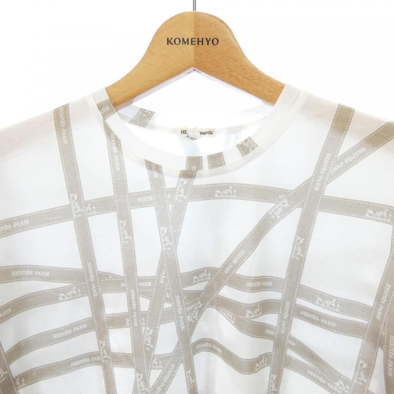 【ヴィンテージ】エルメス HERMES ボリュデュック Tシャツ