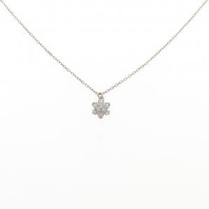PT900/K18YG ダイヤモンド ネックレス 0.05CT
