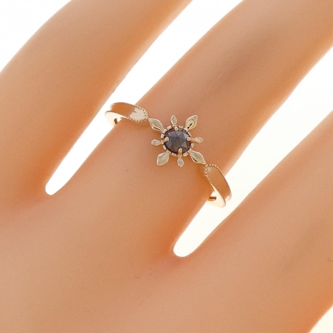 K10YG ダイヤモンド リング 0.10CT