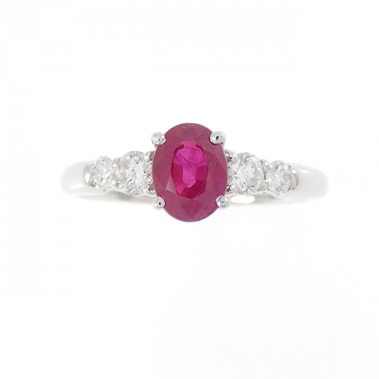 PT900 ルビー リング 1.03CT