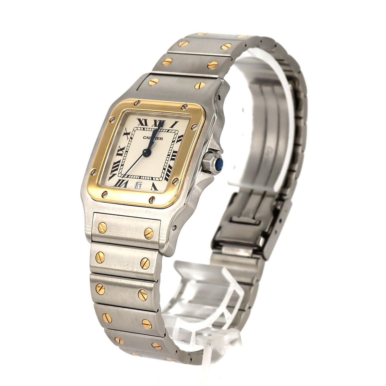 カルティエ サントスガルベLM コンビ W20011C4 SSxYG クォーツ