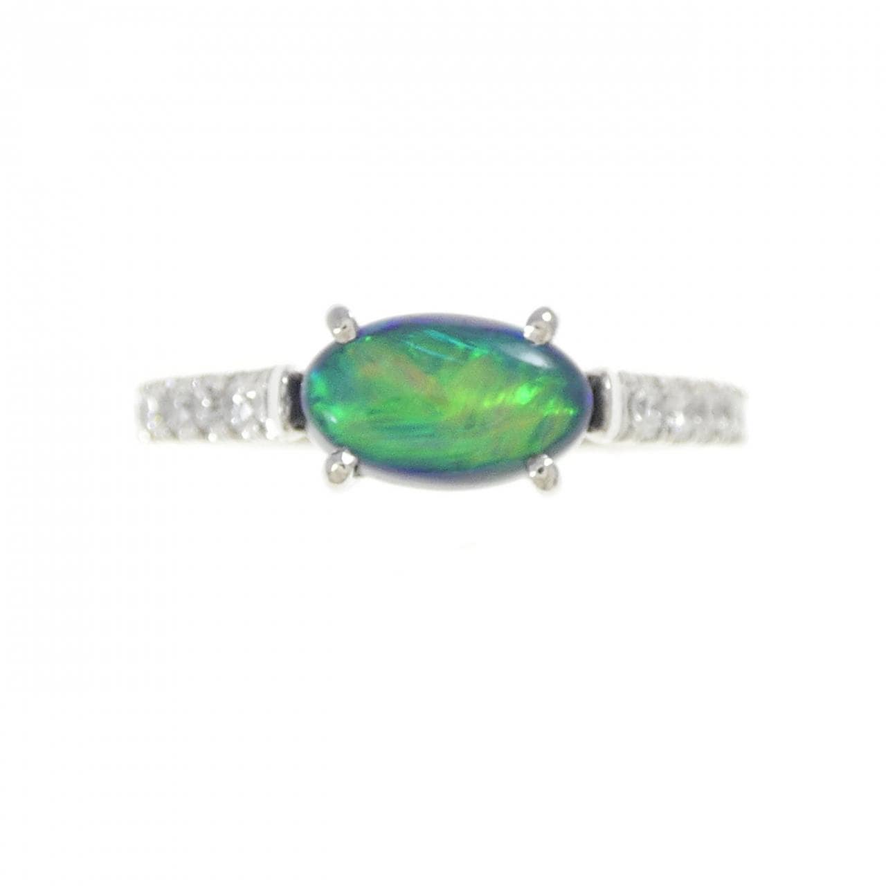 PT900 ブラックオパール リング 0.97CT