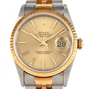 【ノーメンテナンス還元価格】ロレックス デイトジャスト 16233 SSxYG 自動巻 S番