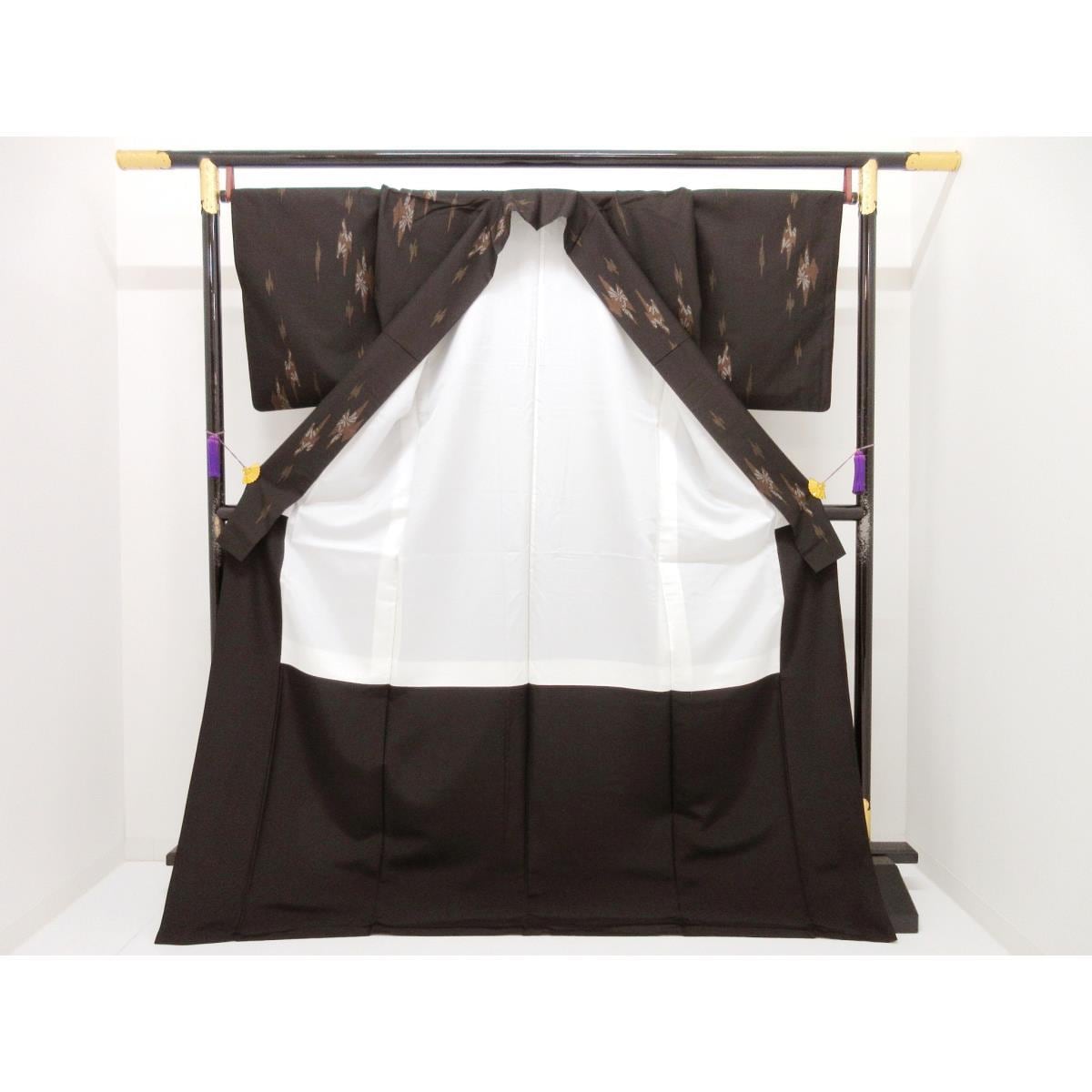 紬　池田重子　七マルキ　証紙付【本場奄美大島紬】