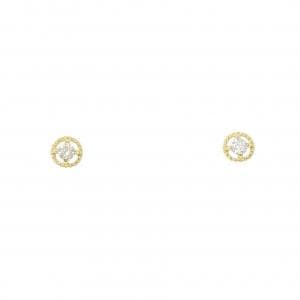 K18YG ダイヤモンド ピアス 0.08CT