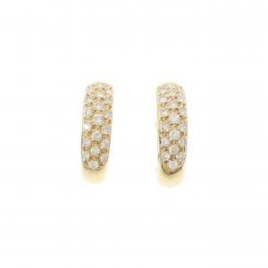 750YG ダイヤモンド ピアス